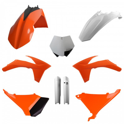 Kit cu materiale plastice POLISPORT Full Kit KTM SX/XC/XC-F(11) OEM