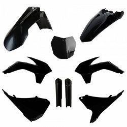 Kit cu materiale plastice POLISPORT Full Kit KTM SX/SX-F/XC/XC-F(13-14) Black