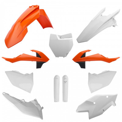 Kit cu materiale plastice  POLISPORT Full Kit KTM SX/SX-F/XC/XC-F(16-18) OEM (16)