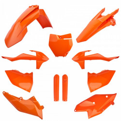 Kit cu materiale plastice POLISPORT Full Kit KTM SX/SX-F/XC/XC-F(16-18) Orange Kit cu materiale plastice POLISPORT Full Kit KTM SX/SX-F/XC/XC-F(16-18) Orange