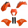 Kit cu materiale plastice  POLISPORT Full Kit EXC/EXC-F/ XC-W / XC-FW (08-11) OEM 10