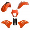 Kit cu materiale plastice  POLISPORT Full Kit EXC/EXC-F/ XC-W / XC-FW (08-11) OEM 10 thumb