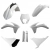 Kit cu materiale plastice POLISPORT Full Kit KTM EXC/EXC-F/XC-W/XC-FW(12-13) White