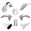 Kit cu materiale plastice POLISPORT Full Kit KTM EXC/EXC-F/XC-W/XC-FW(12-13) White thumb