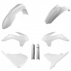 Kit cu materiale plastice  POLISPORT Full Kit KTM EXC/EXC-F/XC-W/XC-FW(14-15) White