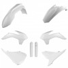 Kit cu materiale plastice POLISPORT Full Kit KTM EXC/EXC-F/XC-W/XC-FW(16) White