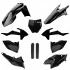 Kit cu materiale plastice POLISPORT Full Kit KTM EXC/EXC-F/XC-W/XC-FW(17-19) Black