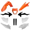 Kit cu materiale plastice POLISPORT Full Kit KTM EXC/EXC-F/XC-W/XC-FW(17-19) OEM 18 thumb