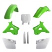 Set de materiale plastice POLISPORT Full Plastic Kit Kawasaki KX 125/250 (1996-98) OEM thumb