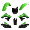 Set de materiale plastice POLISPORT Full Plastic Kit Kawasaki KX 250F (2009-12) ОЕМ 09