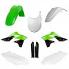Set de materiale plastice POLISPORT Full Plastic Kit Kawasaki KX 250F (2013-16) OEM 14-15