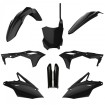 Set de materiale plastice  POLISPORT Full Plastic Kit Kawasaki KX 250F (2017-20) Black thumb