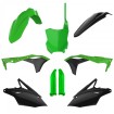 Set de materiale plastice POLISPORT Full Plastic Kit Kawasaki KX 250F (2017-20) Green05/Black thumb