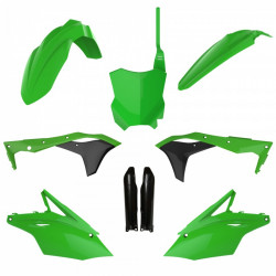Set de materiale plastice POLISPORT Full Plastic Kit Kawasaki KX 250F (2017-20) ОЕМ Set de materiale plastice POLISPORT Full Plastic Kit Kawasaki KX 250F (2017-20) ОЕМ
