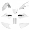 Set de materiale plastice POLISPORT Full Plastic Kit Husqvarna TC/FC (2015) White