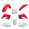 Kit cu  materiale plastice POLISPORT Full Plastic Kit Honda CR 125/250 R (2002-03) OEM