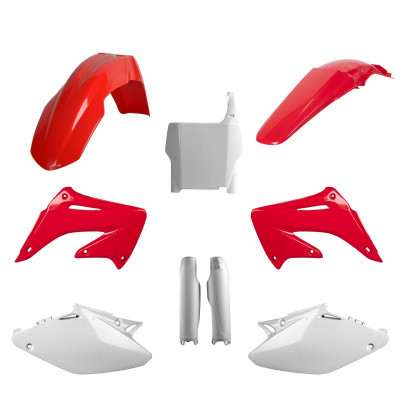 Kit cu materiale plastice  POLISPORT Full Plastic Kit Honda CR 125/250 R (2004-07) OEM