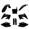 Kit cu materiale plastice POLISPORT Full Plastic Kit Honda CR 125/250 R (2004-07) Black