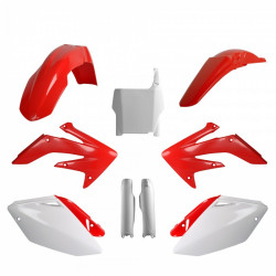 Kit cu materiale plastice  POLISPORT Full Plastic Kit Honda CRF 250R (2004-05) OEM