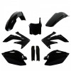 Kit cu materiale plastice POLISPORT Full Plastic Kit Honda CRF 250R (2008) Black