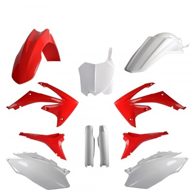 Kit cu materiale plastice POLISPORT Full Kit Honda CRF250R (10) CRF450R (09-10) OEM