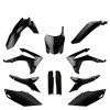 Kit cu materiale plastice POLISPORT Full Kit Honda CRF250R(14-17) CRF450R(13-16) Black