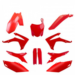 Kit cu materiale plastice  POLISPORT Full Kit Honda CRF250R(14-17) CRF450R(13-16) Red
