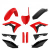 Kit cu materiale plasctice POLISPORT Full Kit Honda CRF250R(18-21) CRF450R(17-20) Red/Black