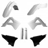 Kit cu materiale plastice  POLISPORT Full Kit Gasgas EC/EC-E (10) White/Black