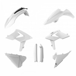 Kit cu materiale plastice POLISPORT Full Plastic Kit Beta RR 2T/4T (2013-17) White