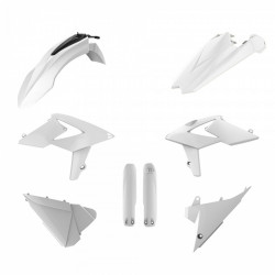 Kit cu materiale plastice  POLISPORT Full Plastic Kit Beta RR 2T/4T (2019) White
