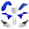 Kit cu materiale plastice  POLISPORT Full Plastic Kit Yamaha YZ 250F (2014-18) OEM