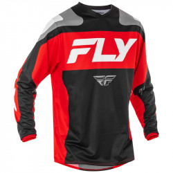 Bluza motocross  FLY RACING F-16 Riding -Black/Red/White 2025
