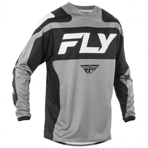Bluza motocross FLY RACING F-16 Riding -Grey/Black/White 2025 Bluza motocross FLY RACING F-16 Riding -Grey/Black/White 2025