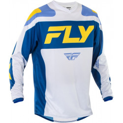 Bluza motocross FLY RACING F-16 Riding -White/Dark Blue/Yellow 2025 Bluza motocross FLY RACING F-16 Riding -White/Dark Blue/Yellow 2025