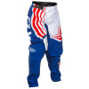 Pantaloni motocross pentru copii  FLY RACING F-16 Riding- Red/White/Blue 2025