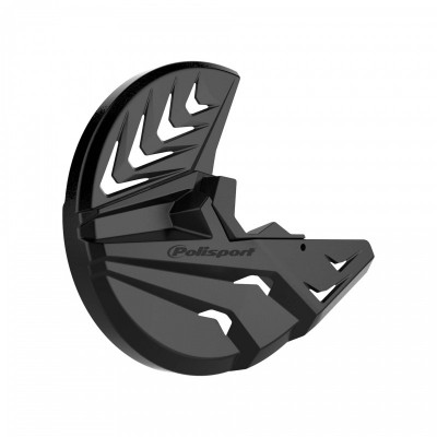 Protectie disc de frana POLISPORT Disc & Bottom Fork Protector KX250F(21->) KX450F(19->) Black