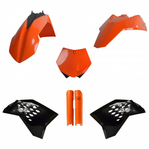Set de materiale plastice POLISPORT Full Plastic Kit KTM SX/SX-F (2007) OEM Set de materiale plastice POLISPORT Full Plastic Kit KTM SX/SX-F (2007) OEM