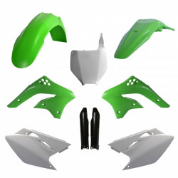 Set de materiale plastice POLISPORT Full Kit Kawasaki KX450F (06-08) OEM 08