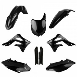 Set de materiale plastice POLISPORT Full Kit Kawasaki KX450F (13-15) Black