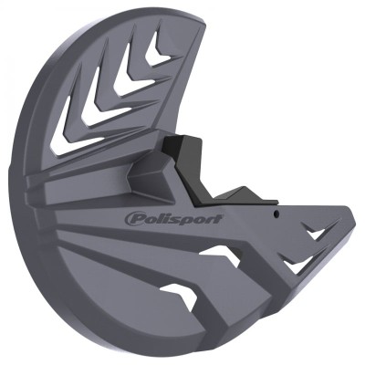 Protectie disc de frana POLISPORT Disc & Bottom Fork Protector KX250F(21->) KX450F(19->) Grey