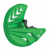 Protectie disc de frana  POLISPORT Disc & Bottom Fork Protector KX250F(21->) KX450F(19->) Green