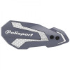 Protectie pentru ghidon POLISPORT MX FLOW Honda CRF 450R/RX (2021-23) 19/22 GRAY/WHITE