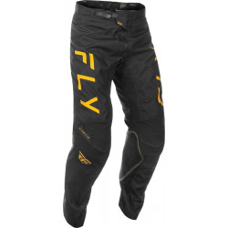 Pantaloni motocross FLY RACING Kinetic Center- Black/Gold 2025 Pantaloni motocross FLY RACING Kinetic Center- Black/Gold 2025