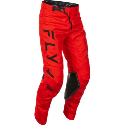Pantaloni motocross  FLY RACING Kinetic Center- Red/Black 2025
