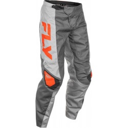 Pantaloni motocross FLY RACING F-16 Riding- Grey/Orange 2025 Pantaloni motocross FLY RACING F-16 Riding- Grey/Orange 2025