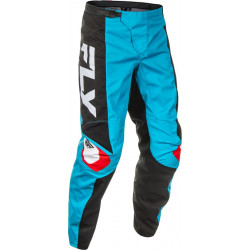 Pantaloni motocross  FLY RACING F-16 Riding- Light Blue/Red/Black 2025 Pantaloni motocross  FLY RACING F-16 Riding- Light Blue/Red/Black 2025