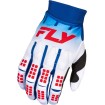 Mănuși motocross FLY RACING Evolution DST- White/Red/Blue 2025 thumb