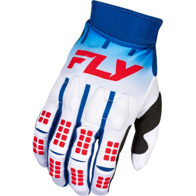 Mănuși motocross FLY RACING Evolution DST- White/Red/Blue 2025 Mănuși motocross FLY RACING Evolution DST- White/Red/Blue 2025