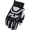 Mănuși motocross pentru copii  FLY RACING F-16- Black/White 2025 thumb